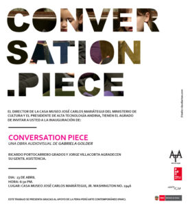 Gabriela Golder en Casa Mariátegui